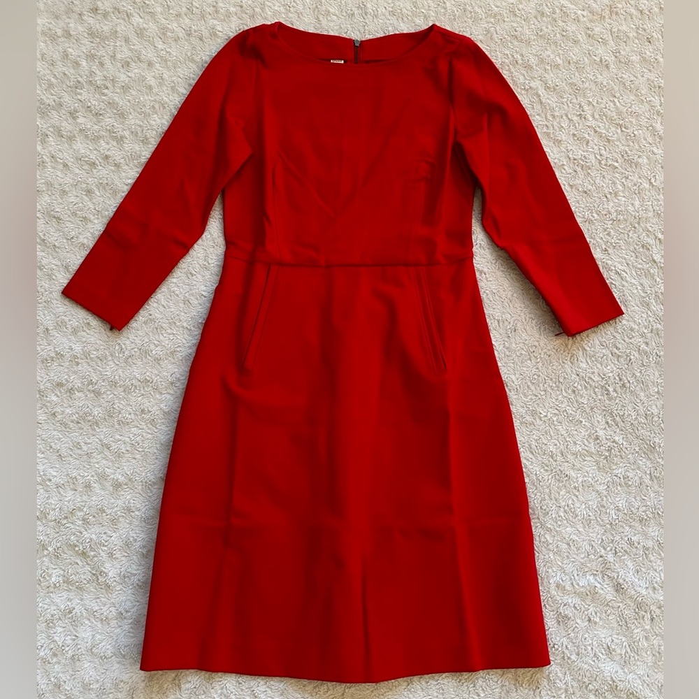 Spanx The Perfect A-line 3/4 Sleeve Ponte Dress NWT